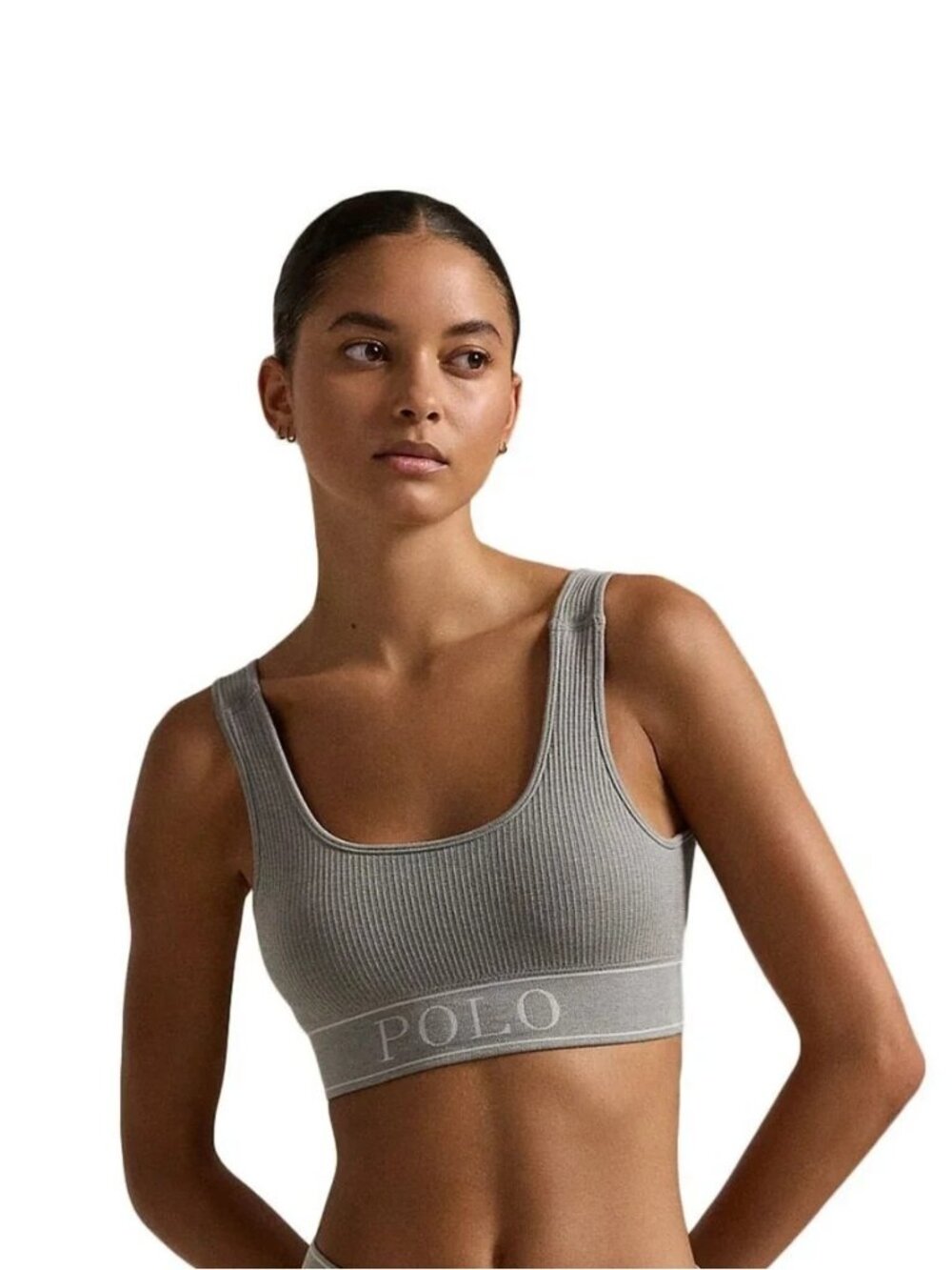 NWT Polo Ralph Lauren Seamless Cropped Scoopneck Tank / Bralette
